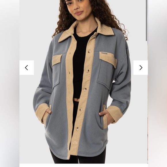 TeamLTD Fleece Scoop Jacket - Picture 2 of 7